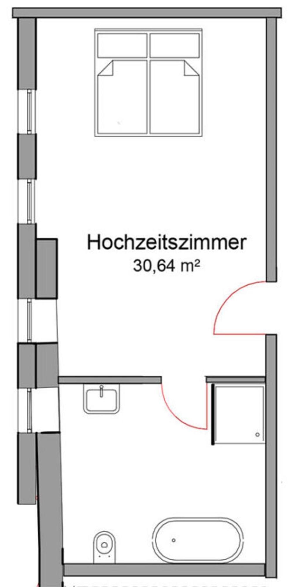 Wassermuehle Deppendorf Otel Bielefeld Oda fotoğraf